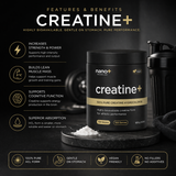 Nano+ Creatine HCL Powder 100g | 100 Serves High Absorption