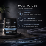 Nano+ Magnesium Glycinate Capsules 1000mg Per Serve | 30 Serves