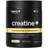 Nano+ Creatine HCL Powder 100g | 100 Serves High Absorption