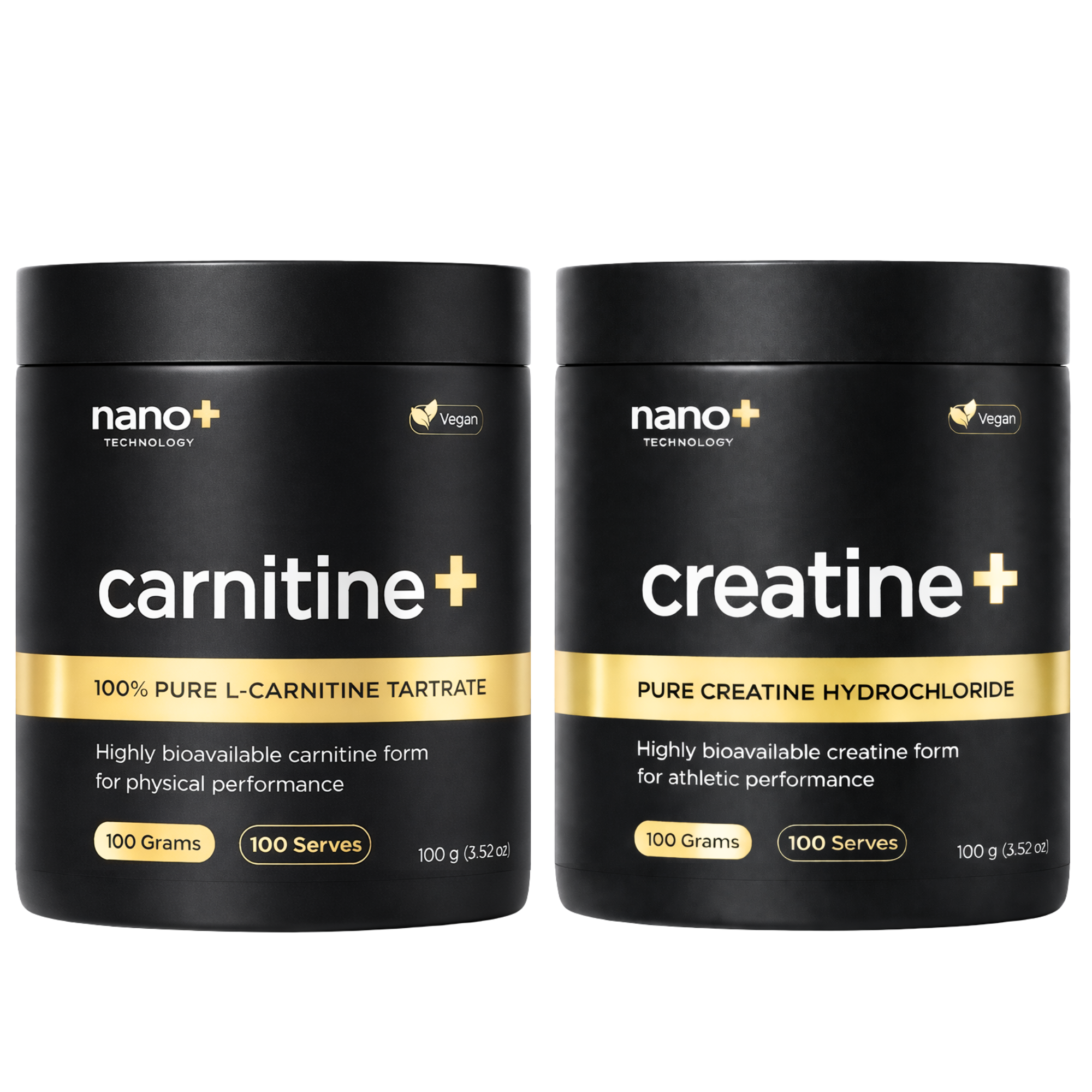 Nano+ Performance Fuel Stack | Creatine HCL & Carnitine