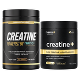 Nano+ Creatine Power Stack | Monohydrate & HCL