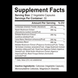 Nano+ Fungi+ Mushroom Complex Capsules | 30 Serves 9 Mushroom Blend