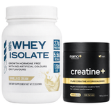 Nano+ Performance Builder Stack | Whey & Creatine HCL