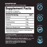 Nano+ Magnesium Glycinate Capsules 1000mg Per Serve | 30 Serves
