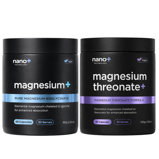 Nano+ Advanced Magnesium Stack | Glycinate & Threonate