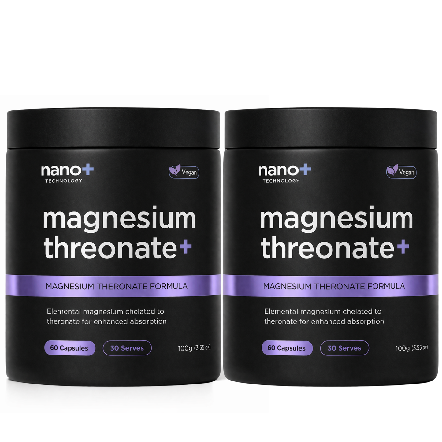 Nano+ Magnesium Threonate | 30 Serves Brain Support