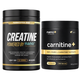 Nano+ Lean Strength Stack | Creatine Mono & Carnitine