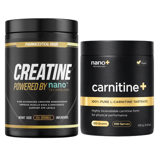 Nano+ Lean Strength Stack | Creatine Mono & Carnitine