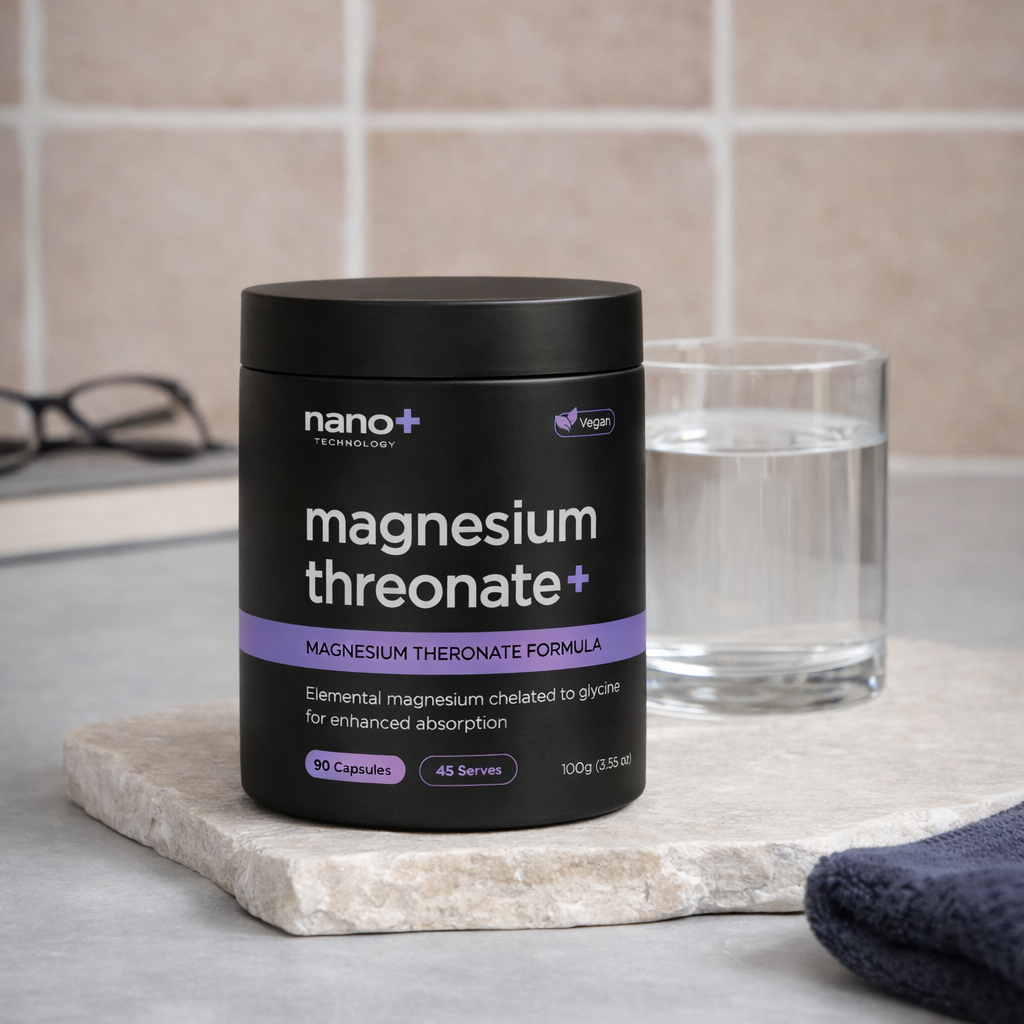 Nano+ Magnesium Threonate | 30 Serves Brain Support