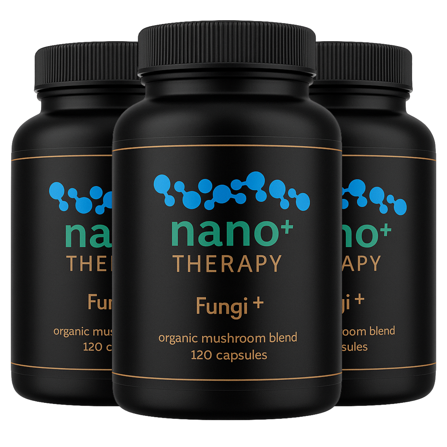 Nano+ Fungi+ Mushroom Complex Capsules | 30 Serves 9 Mushroom Blend