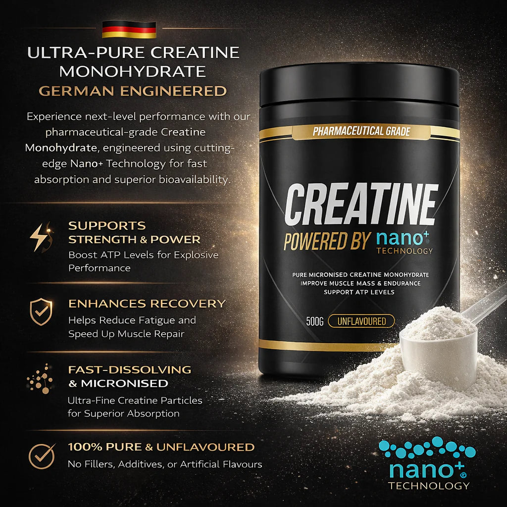 Nano+ Creatine Monohydrate 500g